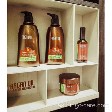 Acondicionador para el cabello con queratina y aceite de argán